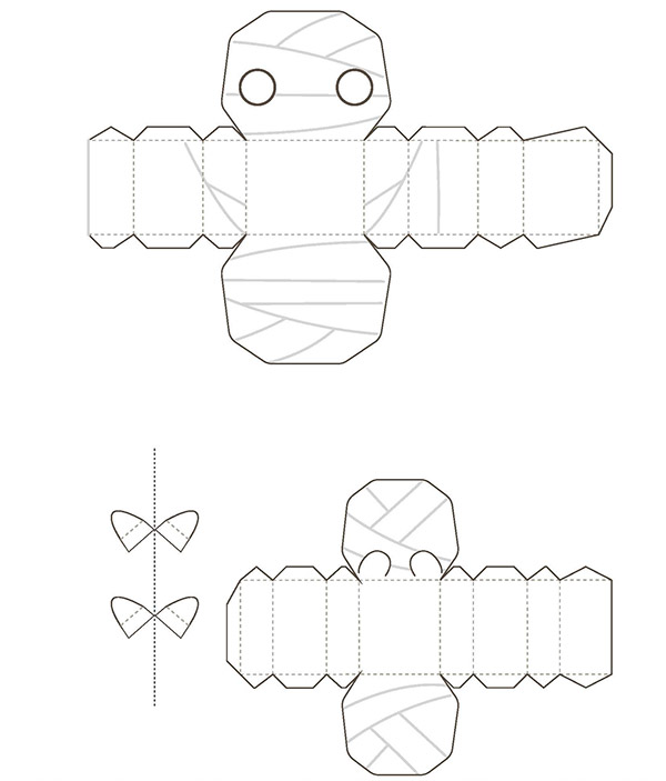 ミーくん ペーパークラフト