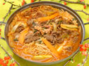 「牛肉とタコの韓国鍋」のサムネイル