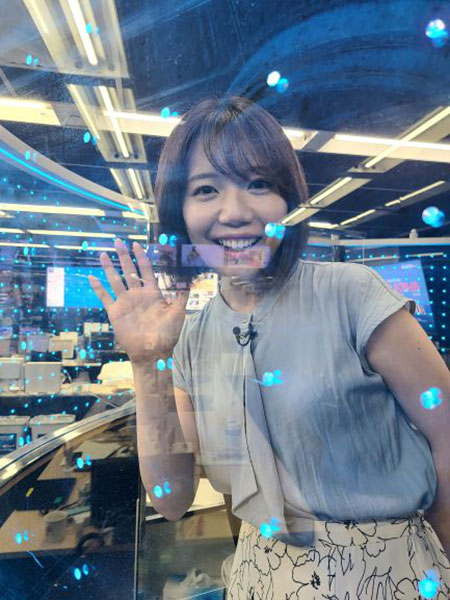 報道フロアから福島