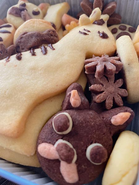 犬と猫のクッキー