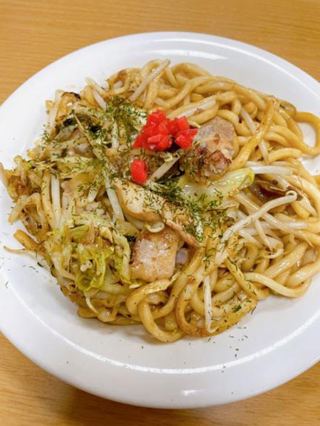 ホルモンうどん