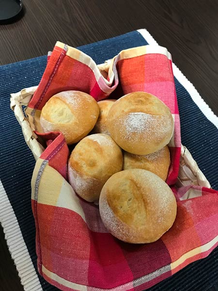 できあがったパン