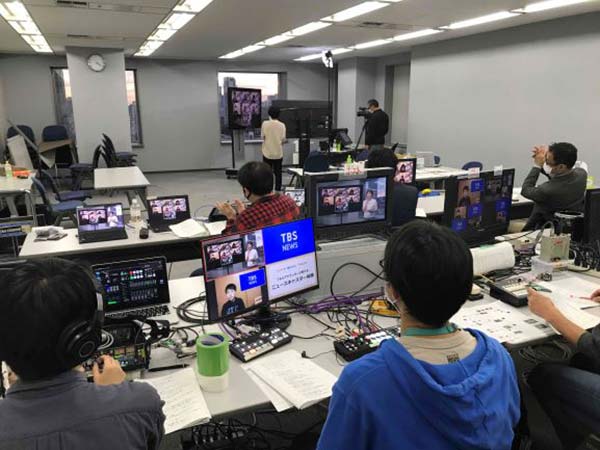 スタッフさんとの会場