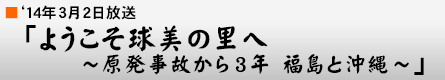 '14$BG/(B3$B7n(B2$BF|!V$h$&$3$=5eH~$NN$$X!A86H/;v8N$+$i(B3$BG/(B $BJ!Eg$H2-Fl!A!W(B