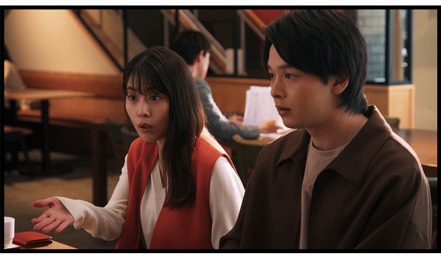 あっけにとられる二人