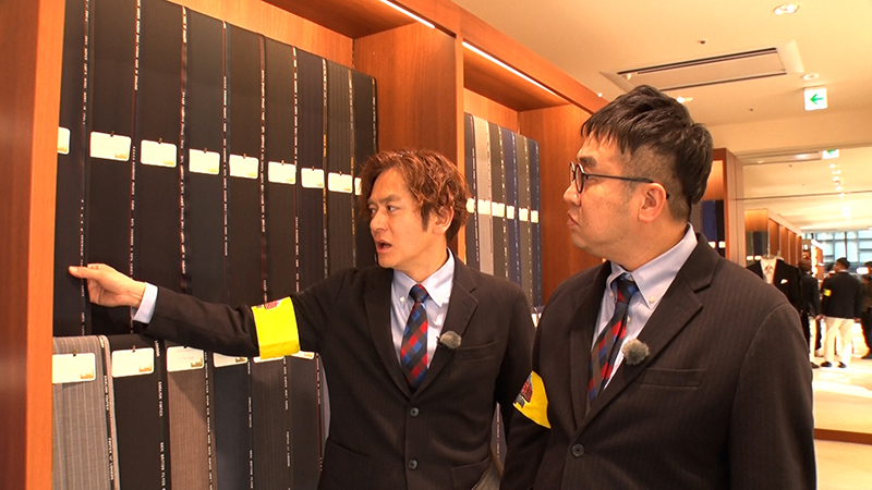 オーダースーツが出来るまで！