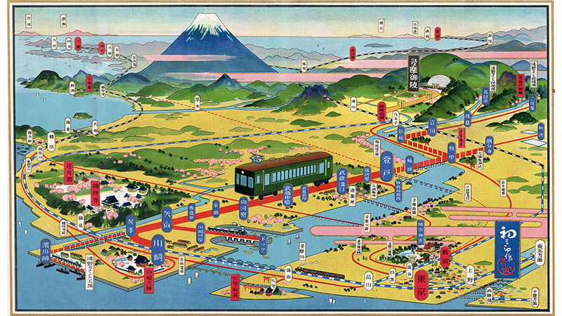 【世界を変えた！日本が誇る絵地図作家3選】<br>★吉田初三郎