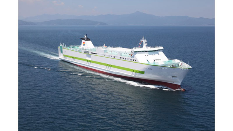 ◆オーシャン東九フェリー（新門司-徳島-東京）約34時間