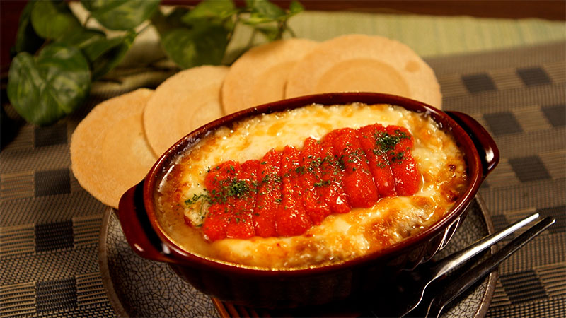 【東京】かすがい三宿「もんじゃ焼きグラタン」780円