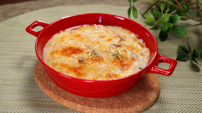 ◾肉なしすき焼きグラタン