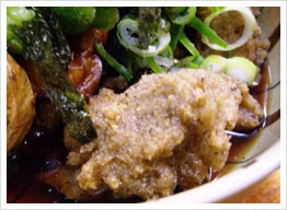 チキン南蛮・そばがきの揚げ物