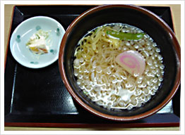 にゅうめん・よもぎ団子