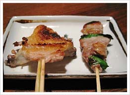 「ぼう家」の焼き鳥