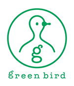 green bird