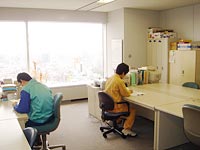 大林組の特例子会社「オークフレンドリーサービス」のオフィス
