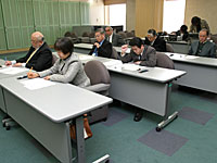中学校器楽部門の審査会場