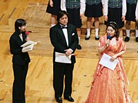 臼木あいさん、井ノ上了吏さんと山田愛里アナウンサー