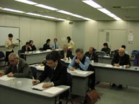 小学校・器楽部門の審査会場