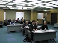 中学校・器楽部門の審査会場