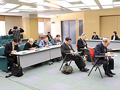 中学校器楽部門の審査員の先生方