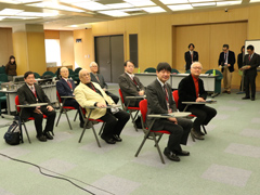 中学校器楽部門の審査員の先生方