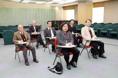 中学校器楽部門の審査員の先生方