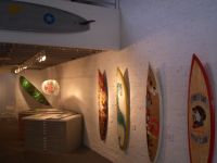 サーフボードのアート展