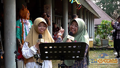 日本の採点カラオケを世界でやってみた！in インドネシア