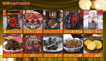 ★日本が誇る激辛商品が世界に挑戦！激辛総選挙！