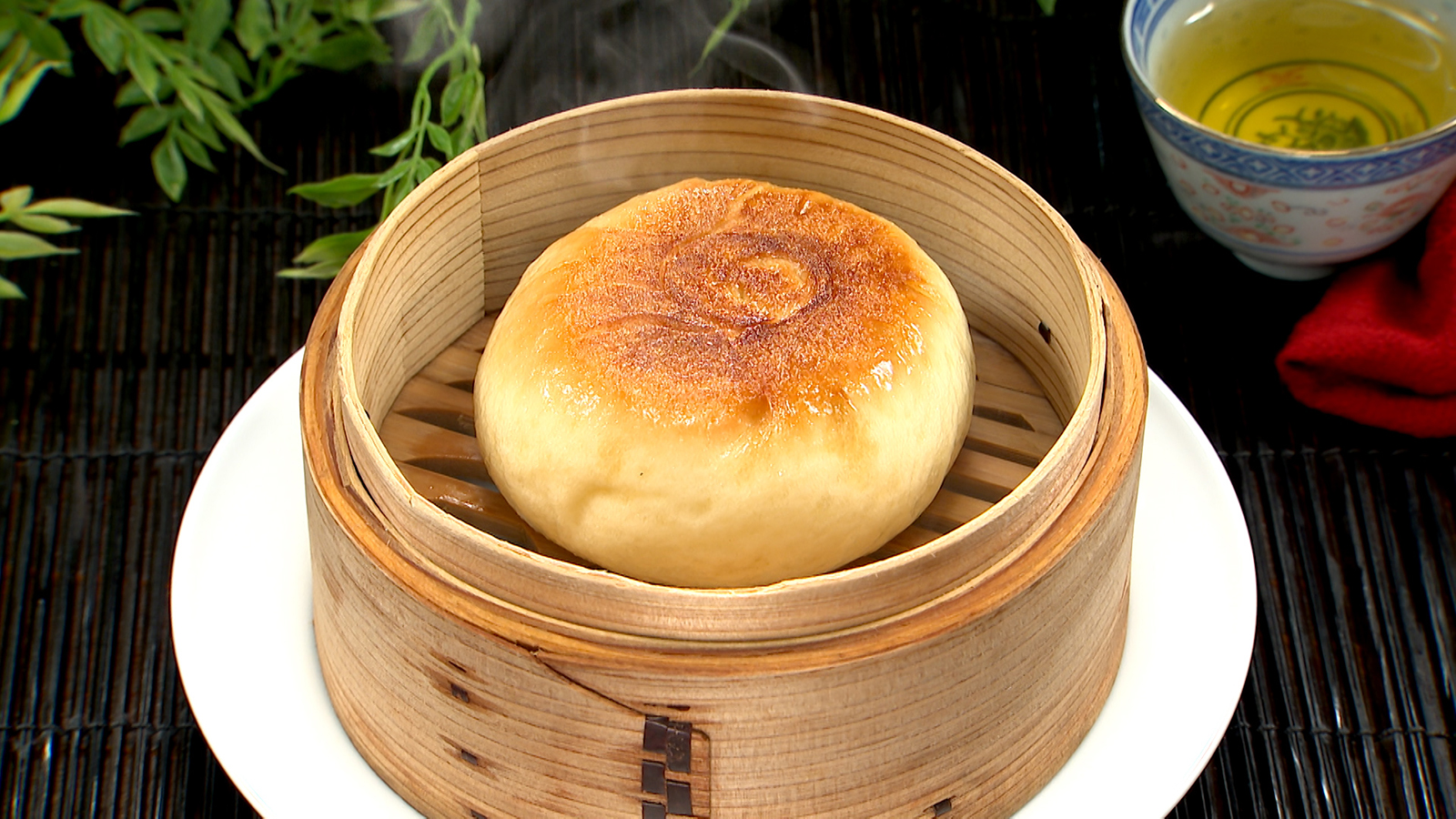 【せっかくまん】堅焼き肉まん