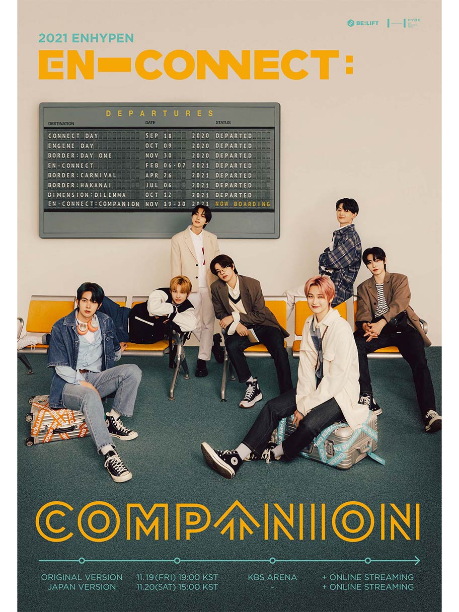 2021 ENHYPEN [EN-CONNECT : COMPANION] Japan Version 全曲ノーカット版