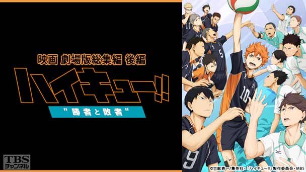 映画「劇場版総集編 後編『ハイキュー！！ 勝者と敗者』」