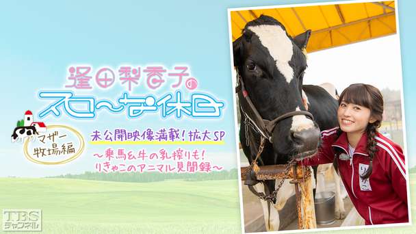 逢田梨香子のスローな休日 マザー牧場編 未公開映像満載！拡大SP〜乗馬＆牛の乳搾りも！りきゃこのアニマル見聞録〜