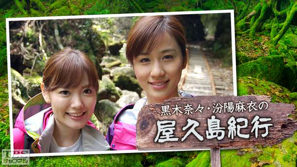 黒木奈々・汾陽麻衣の屋久島紀行