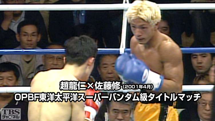 ボクシング OPBF東洋太平洋スーパーバンタム級タイトルマッチ 趙龍仁×佐藤修(2001年4月)