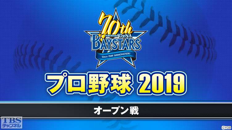 プロ野球 2019(オープン戦)