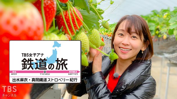 TBS女子アナ 鉄道の旅「出水麻衣・真岡鐵道ストロベリー紀行」