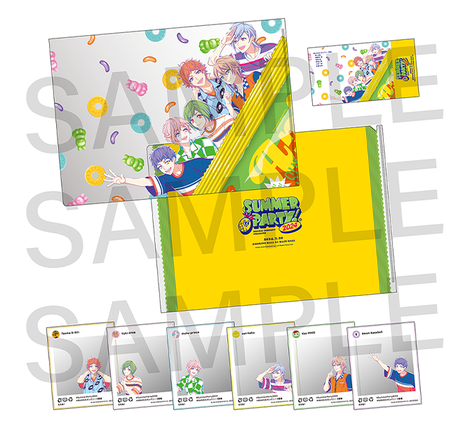 『A3!』夏組ファンミーティング “Summer Party!”2024 公式グッズセット 写真