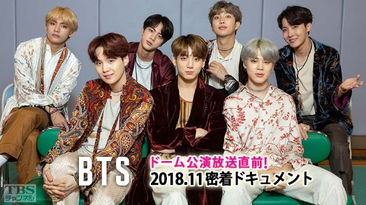 BTS ドーム公演放送直前！2018.11 密着ドキュメント サムネイル