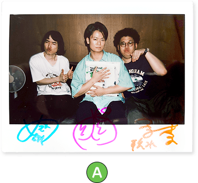 サイン入りチェキ 画像A