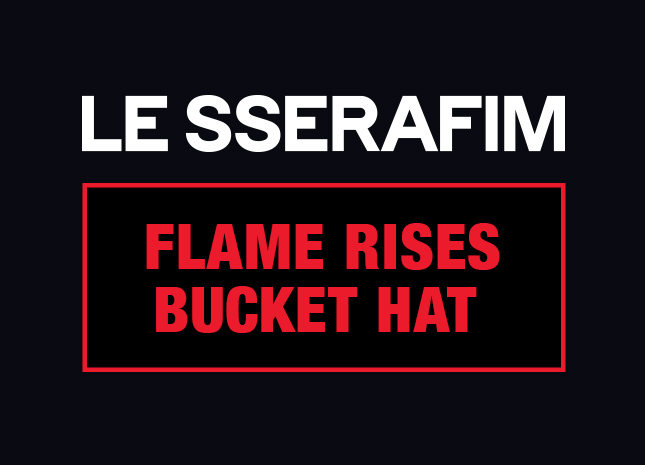 LE SSERAFIM FLAME RISES BUCKET HAT サムネイル