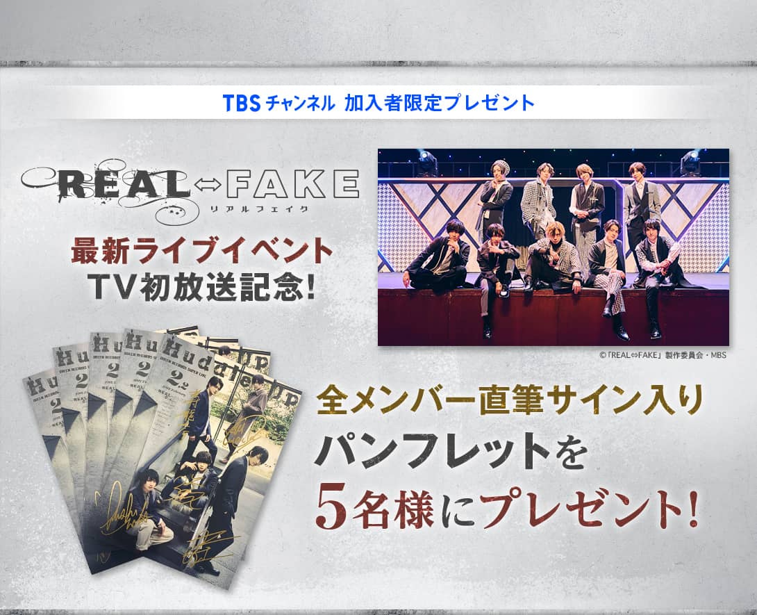 REAL⇔FAKE 2nd stage パンフレット | fpac.com.br