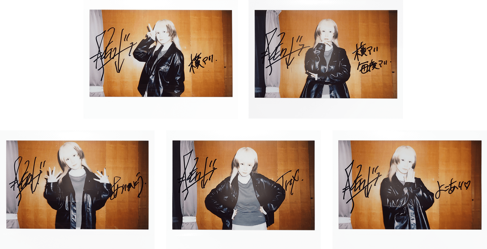 Reol 直筆サイン入りチェキ 画像