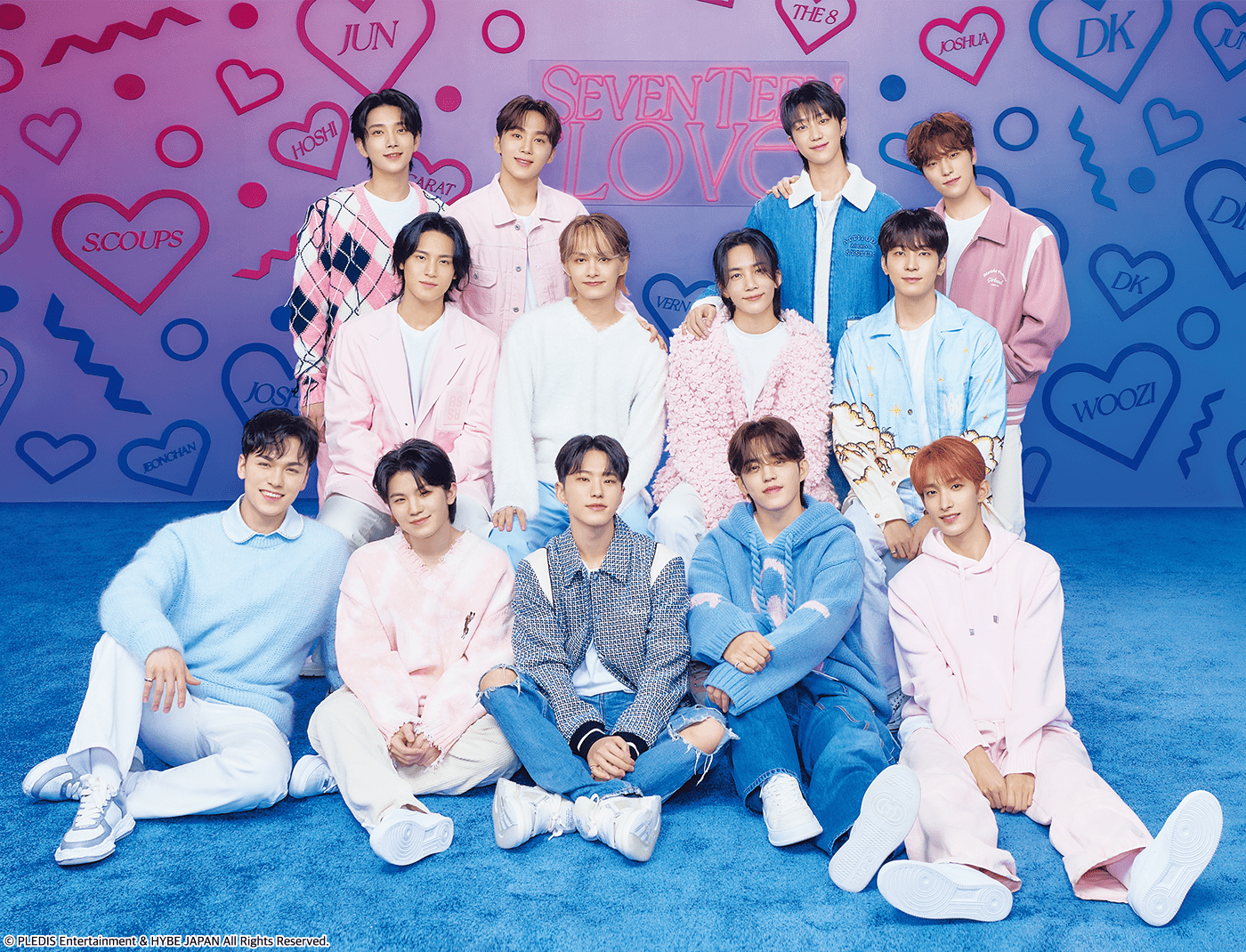 SEVENTEEN メインビジュアル写真