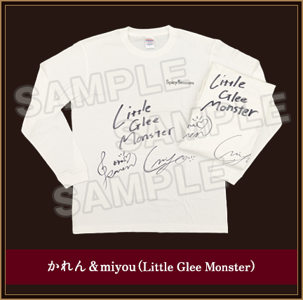 かれん&miyou (Little Glee Monster) サイン入りTシャツ