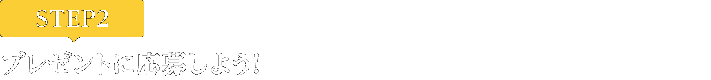 [STEP2]プレゼントに応募しよう