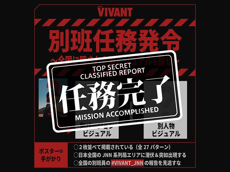 シークレットビジュアル報告キャンペーン
