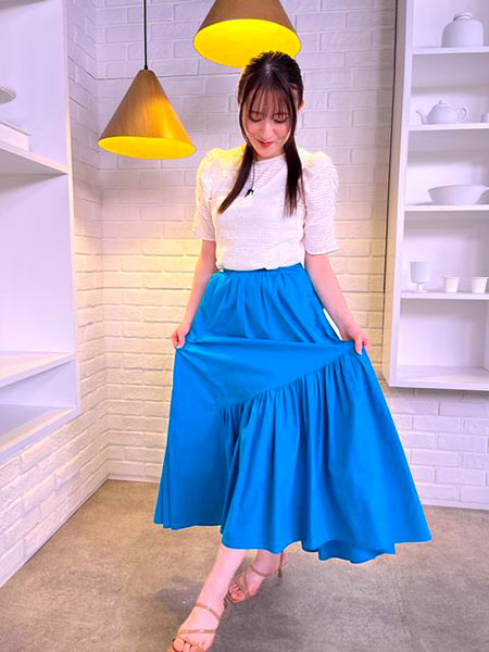 衣装写真・青色