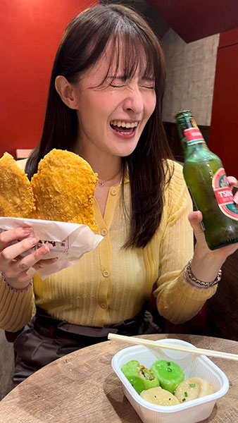 唐揚げ＆ビール