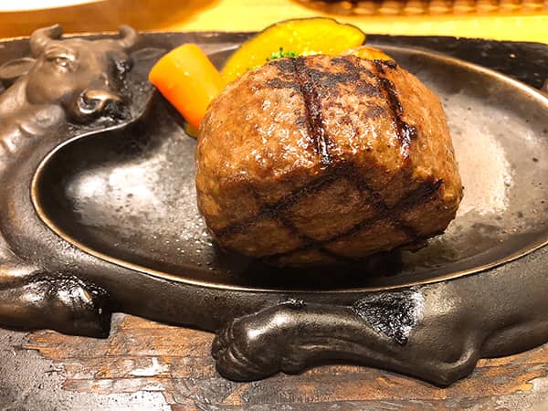 ハンバーグ一個